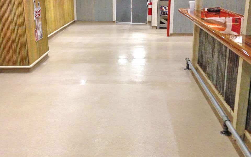 Case Study: Dex-O-Tex Quik-Glaze FC Floor Coatings System at Hurricanes Grill & Wings