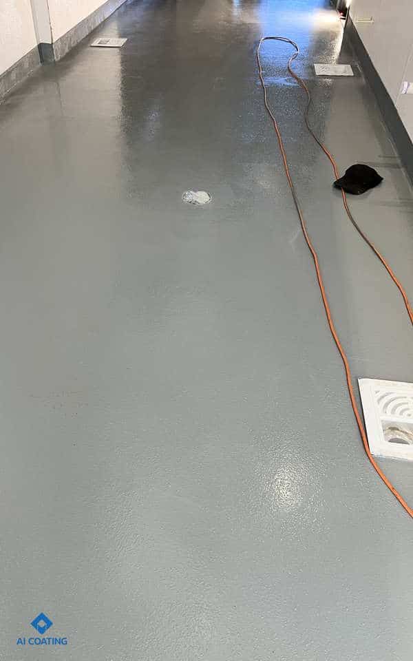 Commercial Restaurant Kitchen Urethane Mortar Flooring 07