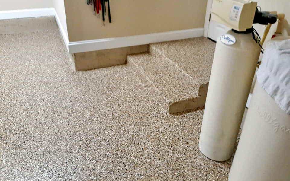 garage floor epoxy coating