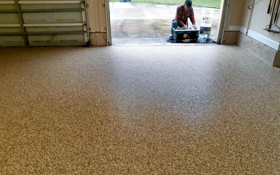 garage floor epoxy coating