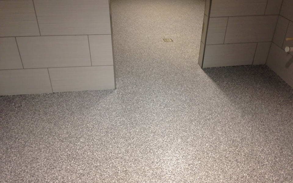 decorative quartz system floor coating jacksonville