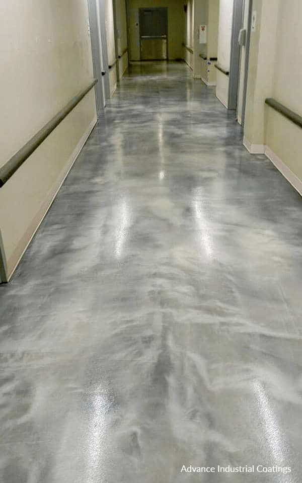 metallic floor coating nfl jaguars stadium jacksonville fl