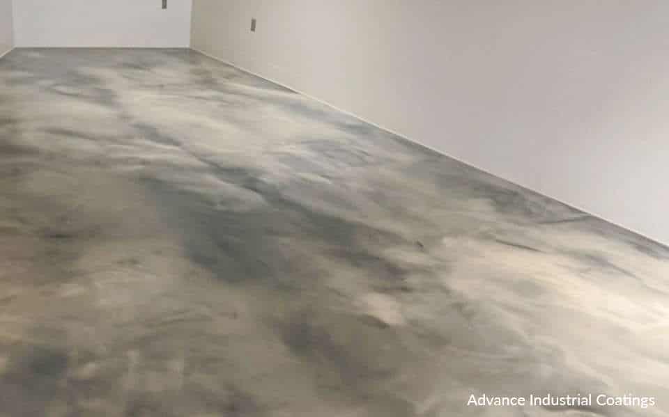 metallic floor coating nfl jaguars stadium jacksonville fl