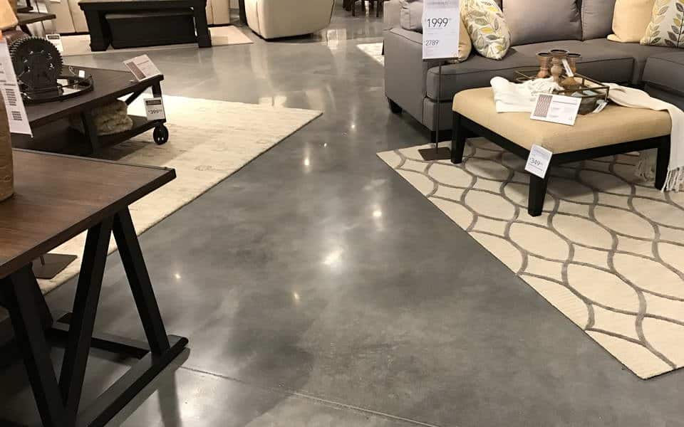 Polished Concrete Ashley Store