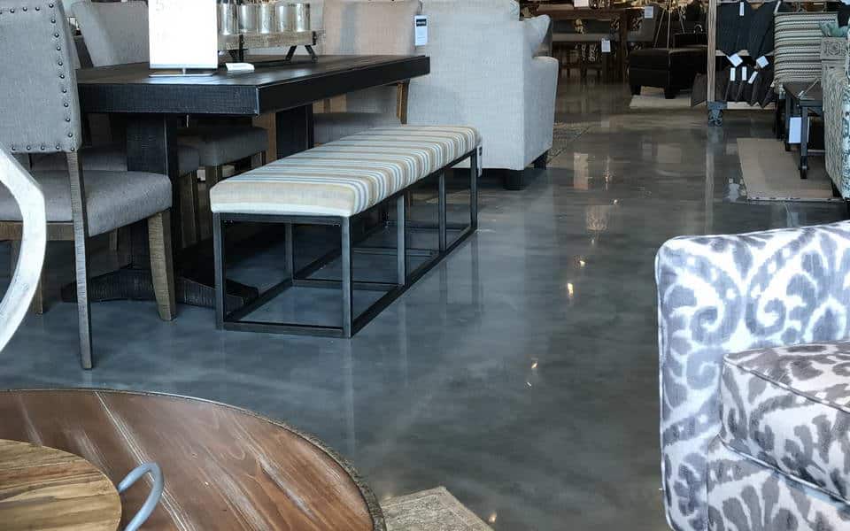Polished Concrete Ashley Store