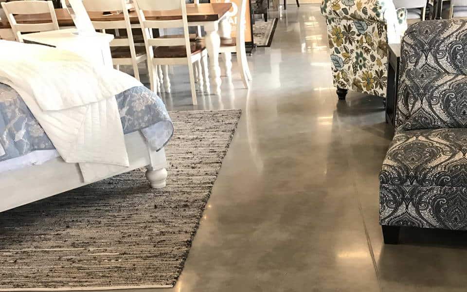 Polished Concrete Ashley Store